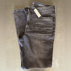 J Crew women’s 30T mid-rise 90s black jeans